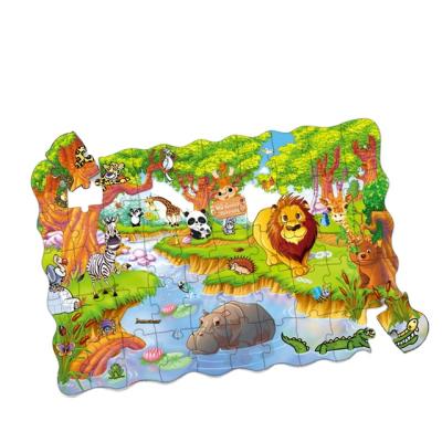 China Cartoon Toy Animal World /Beach/ /Garden/Paradise/Farm/Giant Fire Rescue Puzzle For Sale for sale