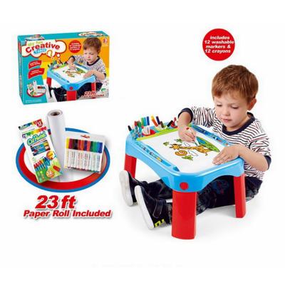 China 2020 Hot Educated Boys Shantou Drawing Board Table Toys Creative Table For Boys for sale