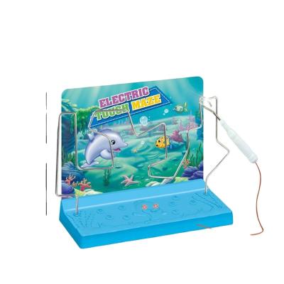 China ABS plastic touch amazing educational mini electric maze electric game toy for sale