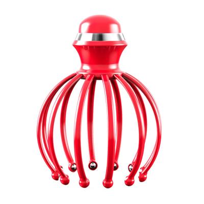 China 12 Head Relaxation Electric Head Claw Scalp Massager Vibration Octopus Massager Acupoint Massager for sale