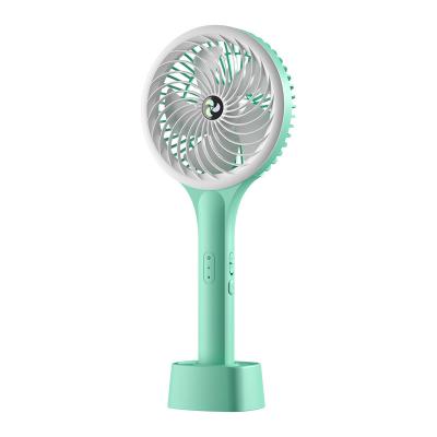 China Great new portableusbRechargeable two-in-one desktop air coolerlogoCustom small handheld fan for sale