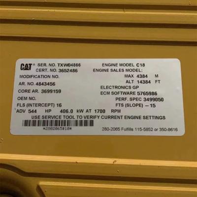 China CAT C18 Industrial Diesel Engine C18 ACERT TXW04866 for sale