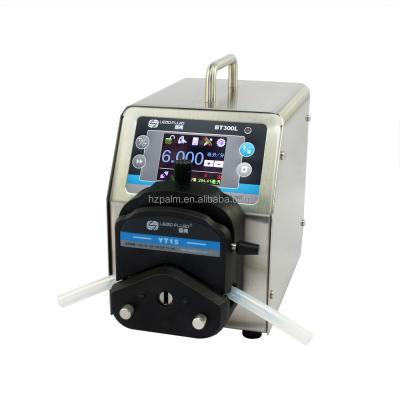 China BT300L YT15 Commercial Buildings Pump Water Liquid Industry Laboratory Flow Control Intelligent Peristaltic Pump 0.006-1300ml/min for sale