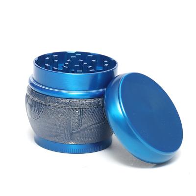 China Wholesale High Quality Zinc Alloy Herb Metal Tobacco Herb Grinder 63mm Color for sale