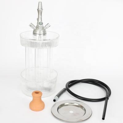 China Acrylic Hookahs Hokkah Hooka Chicha Justin Gatlin Square Sheesha Shisha Hookah Fancy Shisha JL-AH0258 With LED Light for sale