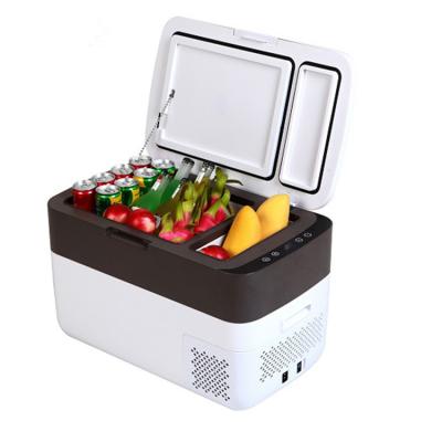 China Portable COMPRESSOR OEM/ODM DC 12v Car Fridge Freezer Car Automotive Electric Fridge for sale