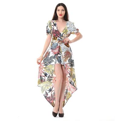 China New Fashion High Quality Custom Made Anti-static Maxi Lady Elegant Slip Summer Casual Short Sleeve Dress for sale