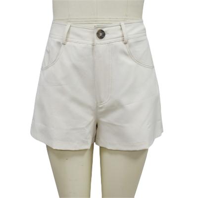 China Wholesale OEM Ladies QUICK DRY Clothing Fashion White Polyester Women Casual Shorts for sale