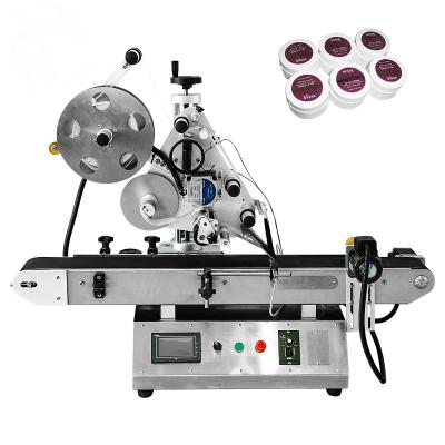 China Best Quality CH-150T High Speed ​​Automatic Plane Flat Surface Food Labeling Machine for sale