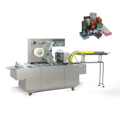 China Automatic Packaging Food Sugar Cube Playing Card Bag Packing Tea Box Pharmaceutical Cd Dvd Packaging 3D Cellophane Wrapping Machine for sale