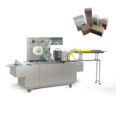 China Automatic Food Cellophane Box Tobacco Overwrapping Wrapping Machine For Cigarettes Box for sale