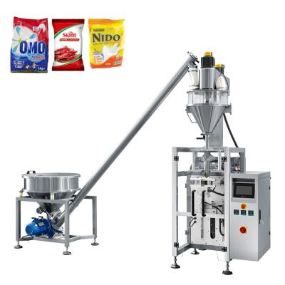 China Full Automatic High Speed ​​PLC And Electricity 500g Box Spice Powder Filling Detergent Packing Machine for sale