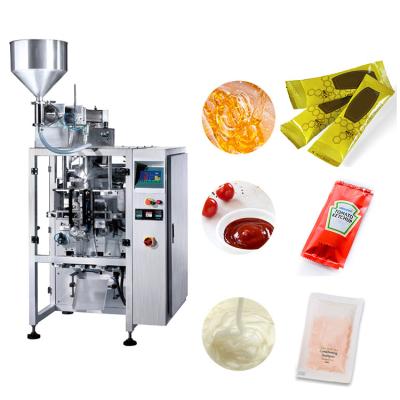 China Automatic Food Soy Sauce Pouch Packaging Machine Cold Sauce Tomato Honey Sauce Sachet Packing Machine for sale