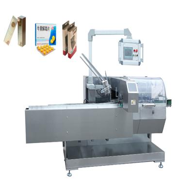 China Automatic Food Cartons Folding Machine Cartoning Machine For Soap, Medicine, Water Pipes, Cosmetics Box Packing Machine for sale