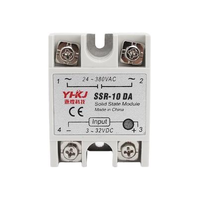 China Other SSR-10DA/25DA/40DA output DC to AC single phase high quality solid state relay. for sale