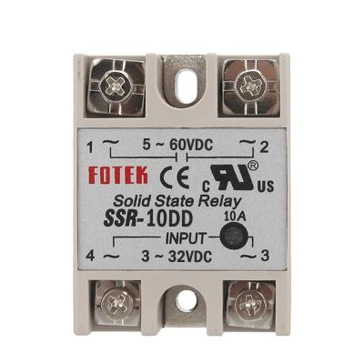 China Epoxy White 220Vac 5A To 90A SSR-40DD/25DD/10DD Miniature Solid State Relay 90a for sale