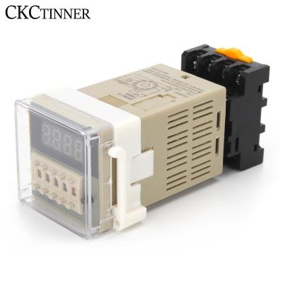 China DH48J-11A 12V to 380V Power Failure Memory Function Multifunction 11 Pin Contact / Digital Sensor Relay Counter for sale