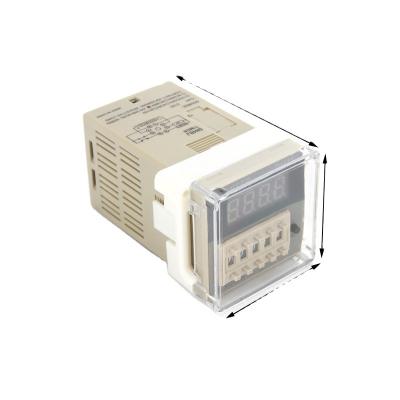 China Sealed contact input or photoelectric switch input Dc12v-48v Ac12v-380v50hz switch led 4 digit counter DH48J-8A for sale