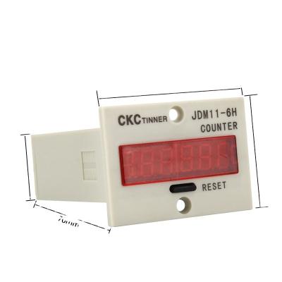 China Timer Switch Digital Counter JDM11-6H Display AC 110V 220V 380V Proximity Switch Sensor Count for sale