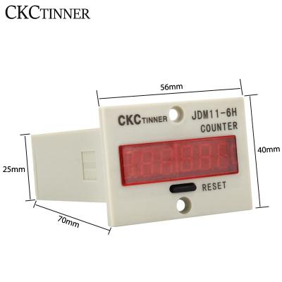 China High Quality Timer Switch JDM-6H 220vac 5a 50/60hz Led Display Circuit 12v Digital Meter for sale