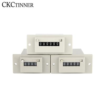 China CSK 4/5/6-YKW 0 To 9999 Digit Electromagnetic Meter With Manual Lockable Multiple Voltages Electromagnetic Pulse Meter CSK-YKW for sale