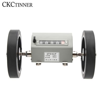 China Mechanically Driven Metal Length Mechanical Distance Rolling Wheel 0-9999.9 Dual Recorder/Z96-F Length Meter Measure Counter for sale