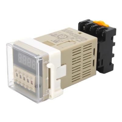 China Multifunction DH48J-11A 11 Pin Contact /Sensor Signal Input Digital Counter Relay DH48J-11A 12V Into 380V Power Failure Memory Function for sale