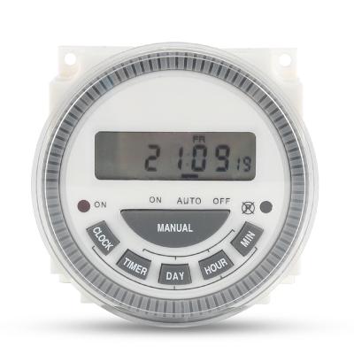 China AC 220V 230V 240V TM619 Digital LCD Display Multifunctional Power Timer Time Switch Programmable Relay 16A for sale