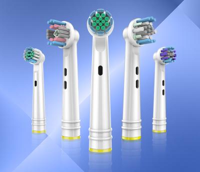 China Outdoor Oral Brush Compatible Toothbrush Heads SB-17A Precise Clean Toothbrush Head for sale