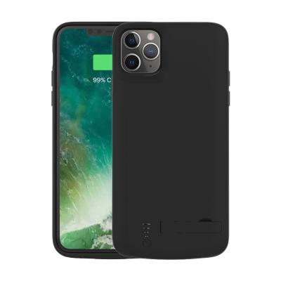 China Stylish Design Black External Power Chargers 5000mah Ultra Slim Phone Battery Case For IPhone 11pro for sale