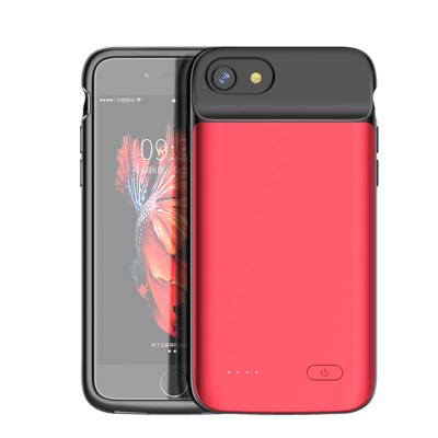 China 3200mah Full Cover External Power Chargers Battery Case Fast Charging Soft Lightning Protection High Quality TPU For iPhone 6 4.7inch for sale