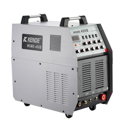 China KENDE Steel Inverter IGBT Technology TIG AC DC Pulse WSME 400 Aluminum Welding Machine for sale