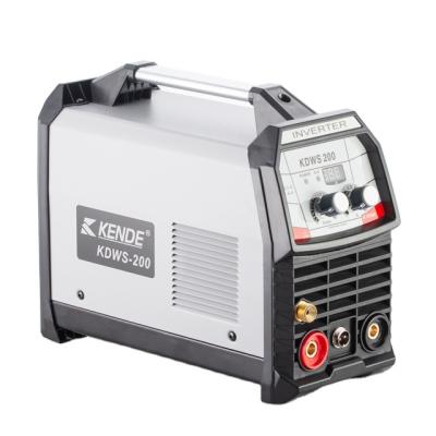 China Hotels KENDE KDWS-200/250D IGBT Inverter Welder 220V CAT Portable AC DC Welding Machine for sale