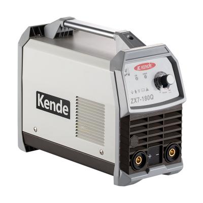 China Hotels KENDE 240V IGBT Portable Muttahida Majlis-e-Amal Arc Welding Machine With Overheat Protection Inverter Stick Welding Machine ZX7-18Q for sale