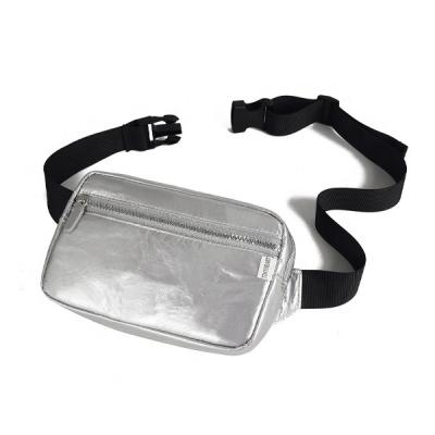 China Water Proof Tyvek Fanny Pack With Adjustable Strap Belt Bag Women Men Shape Waist Pack For Workout Running Increasing Money for sale