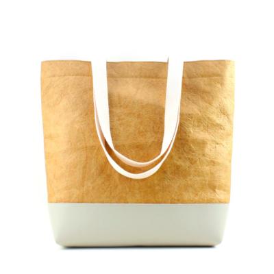 China Eco Friendly Water Resistant Tyvek Tote Bag Large Printed Custom Shopping Bags for sale