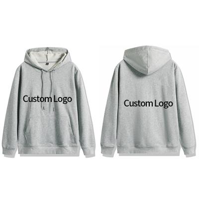 China Custom Logo Embroidered Oversize Men Hoodies Anti-wrinkle Autumn And Winter Mens Clothing for sale