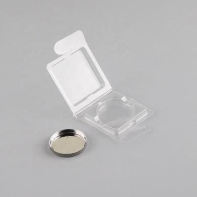 China Recyclable Eco Friendly Clear Plastic PVC Clamshell Packaging Blister Eyeshadow Boxes Manufacturer for sale