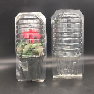 China Factory Customized Recyclable High Quality Panty Container Clear PVC Flower Blister Box for sale