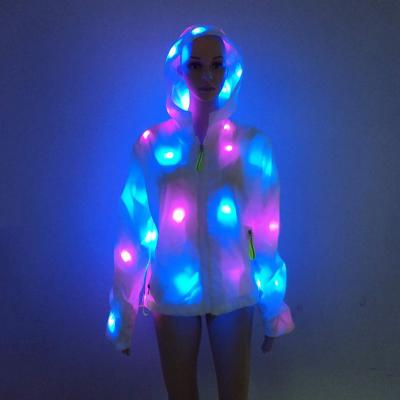 China Fiber Optic Cloth Costume Luminous Light for sale