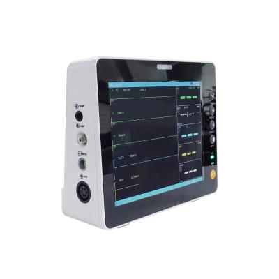 China Six Parameters Mini Size 8 Inch TFT Touch Screen Capnography Monitor Hospital Icu Multipara Portable Medical Patient Monitor for sale