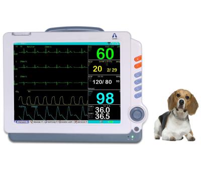 China Animal Device Super Quality Vet Vet With Etco2 Sensor Monitors With Optional Patient Monitor Stand for sale