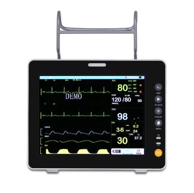 China Portable ECG good quality with six parameters 8 7 inch patient monitor hospital equipment supplier for sale