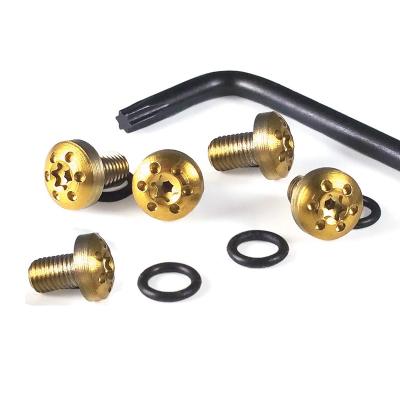 China Other Customized Gold Plating Screws, Stainless Steel Hex Head Screws, Small Handle Screw Kit for sale