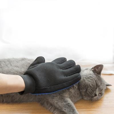 China Viable Hot Sale Pet Supplies Dog Cat Hair Remover Glove Pet Grooming Glove For Small Animal Pet Groomer for sale