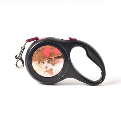 China OEM Reflective Wholesale Retractable Leather Leash Fashion Dog Leash for sale