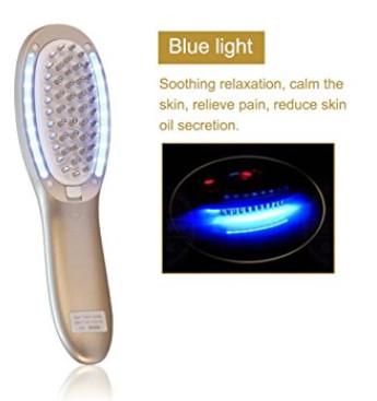 China 4 In 1 Electric Hair Growth Comb Massager With LED Light Photon Therapy for sale