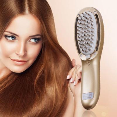 China SPA Infrared Light Therapy Electric Hair Growth Comb Vibration Massager For Hair Loss Cure for sale