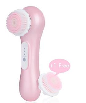 China Rotating Electric Skin Cleansing Brush Massager For All Skin , Cleansing And Exfoliating Brush for sale