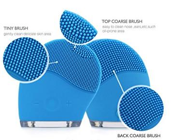 China Electric Waterproof Silicone Cleaning Face Machine‎ Massager Anti Aging Multiple speeds for sale